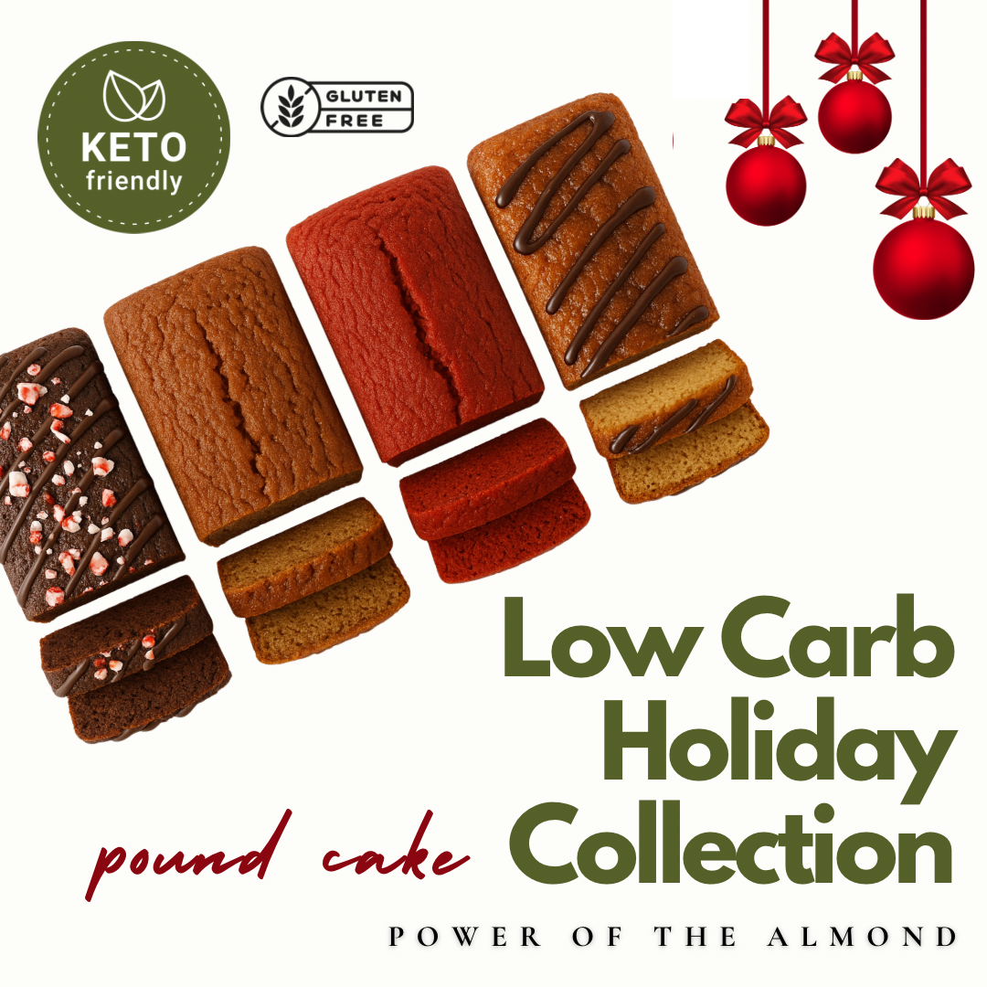 Low Carb Holiday Pound Cake