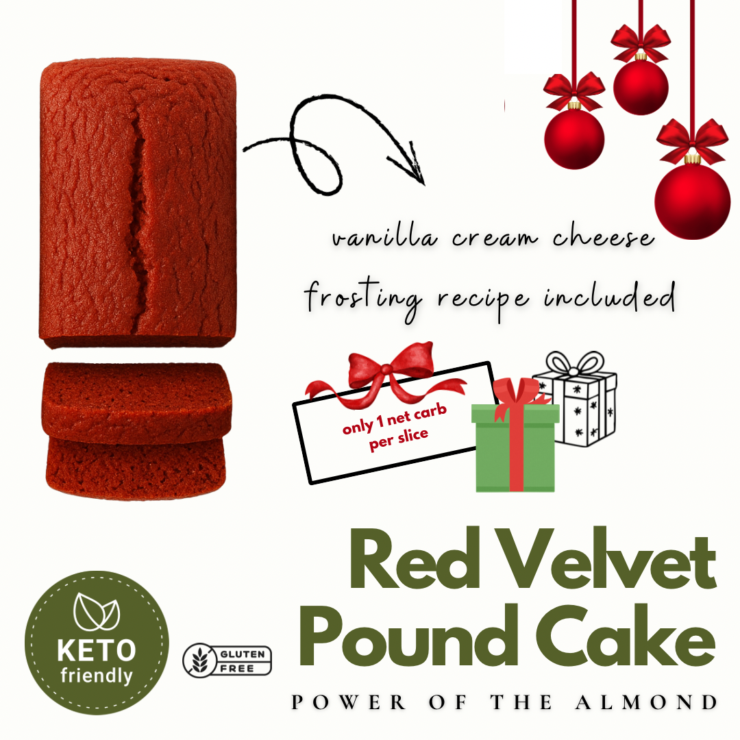 Low Carb Holiday Pound Cake