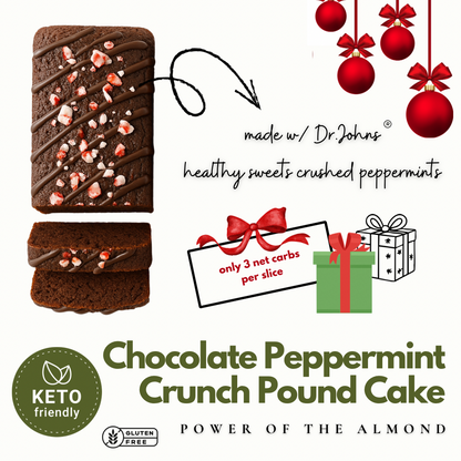 Low Carb Holiday Pound Cake