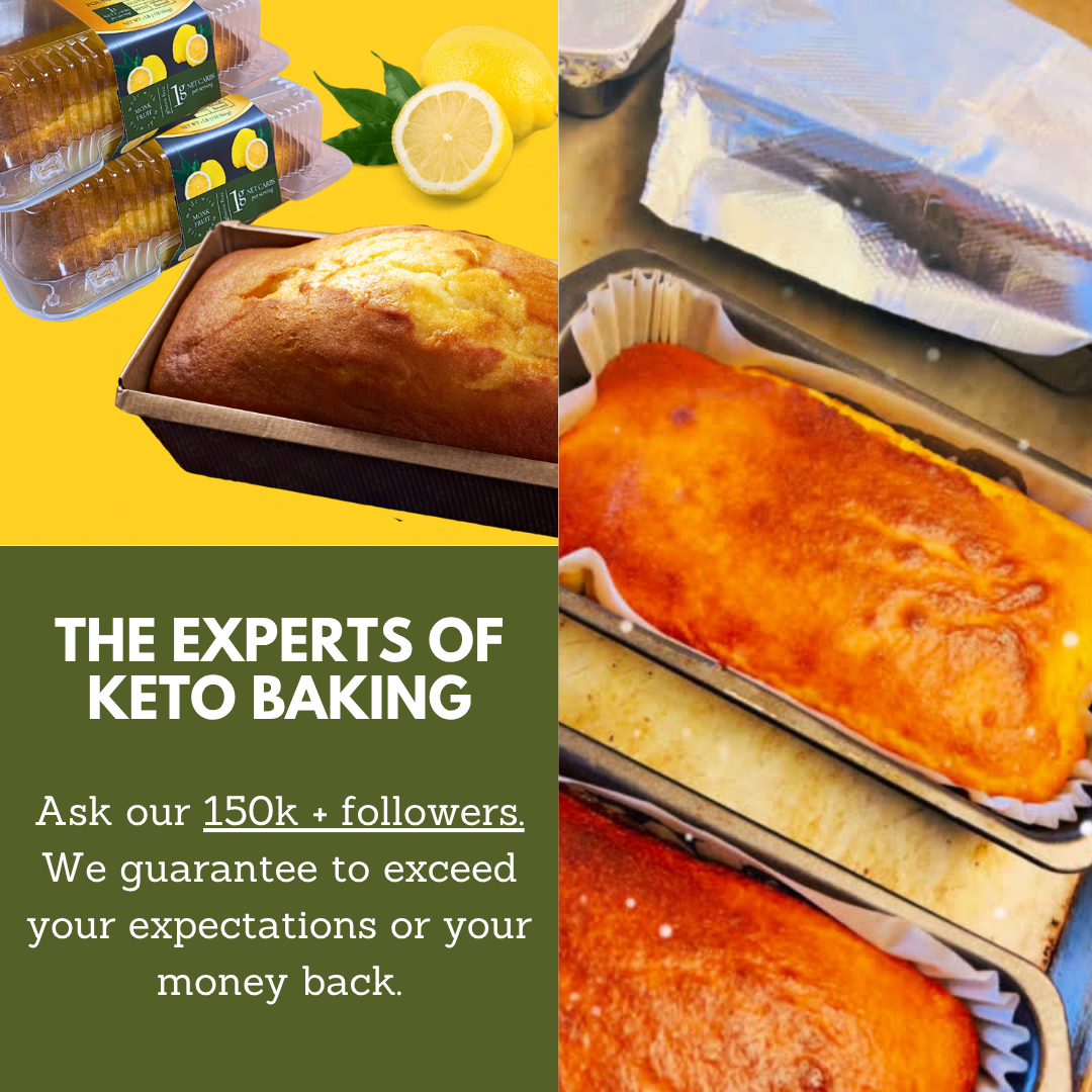 Low Carb Keto Pound Cake Loaf